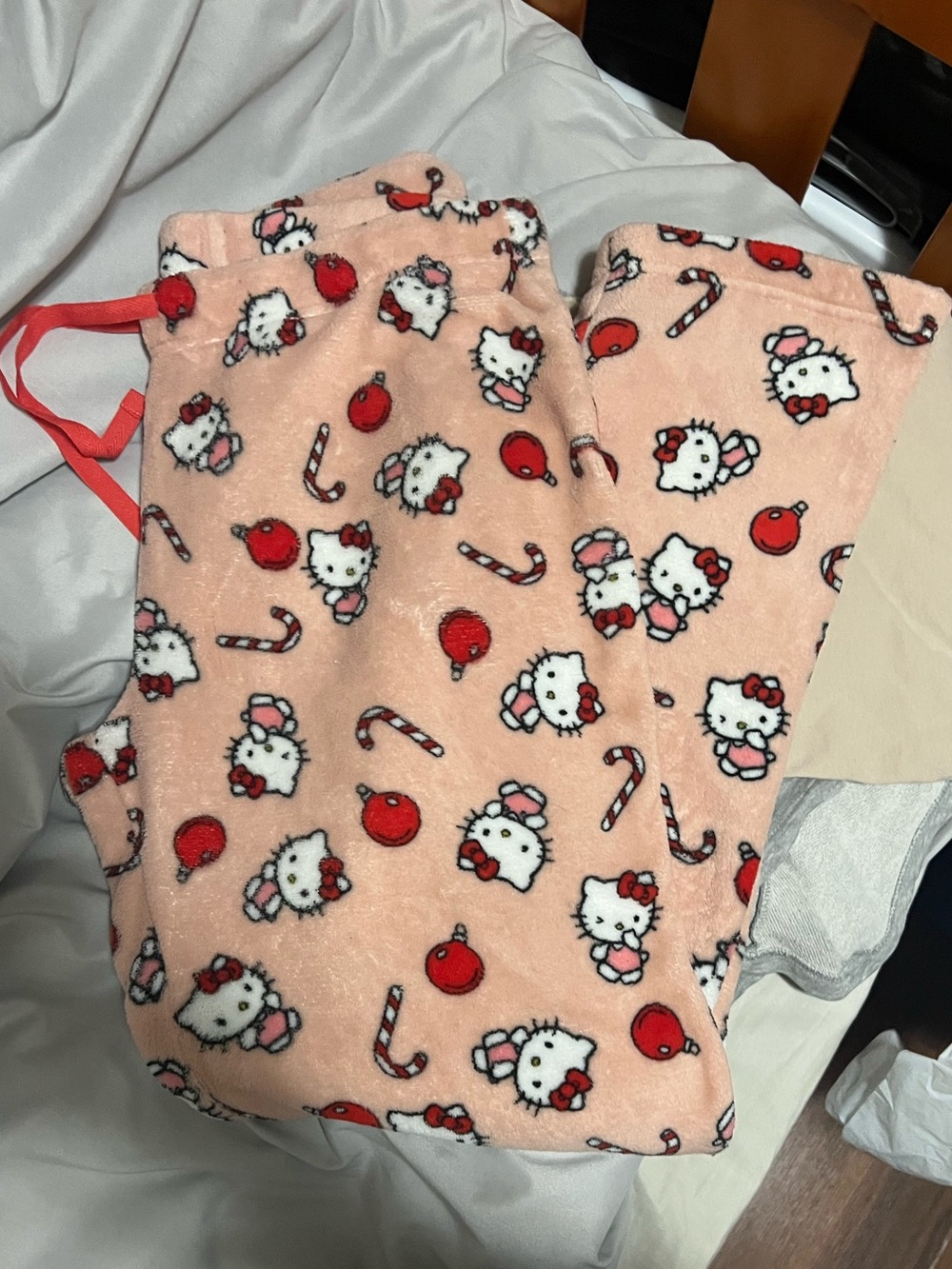 Sanrio Hello Kitty Pink Plush PJ Pants